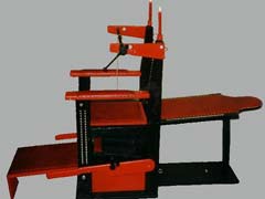 Sklavenstuhl geklappt